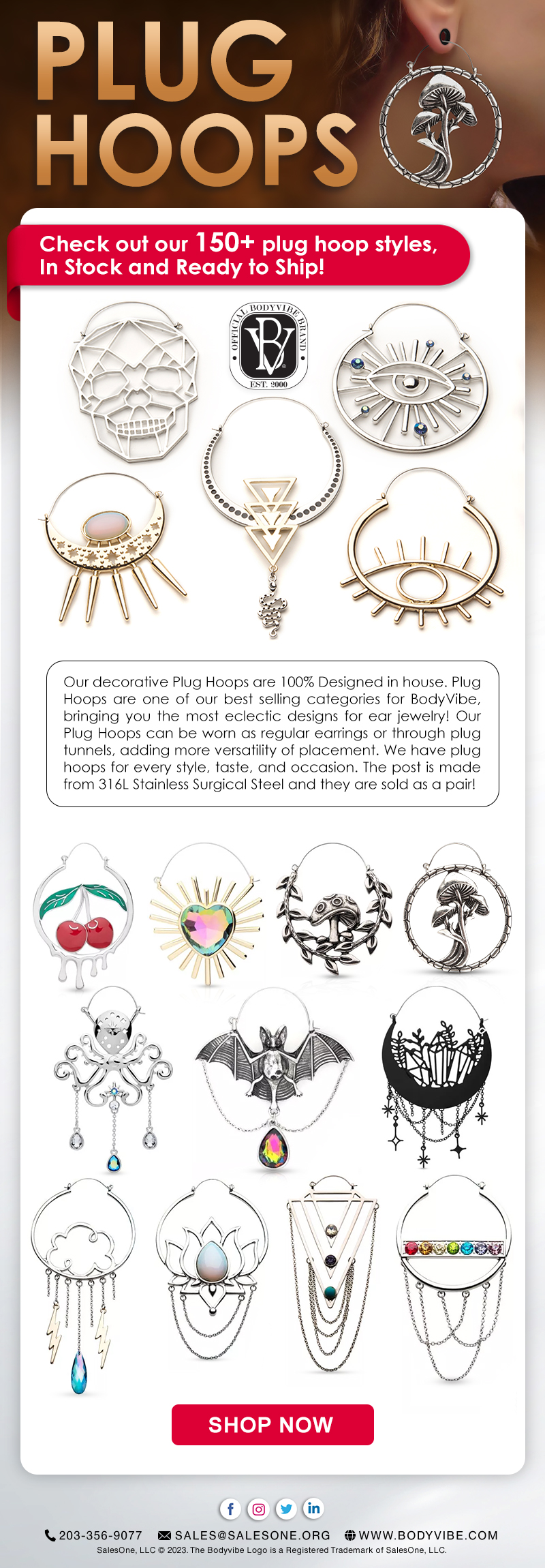 The Most Ecletic Designs for Ear Jewelry