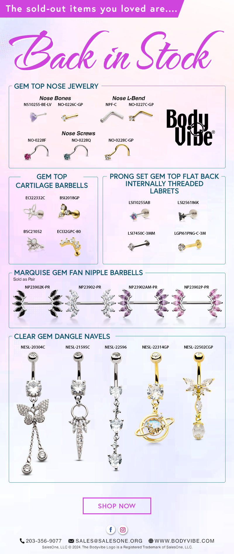 Your faves are back in stock!