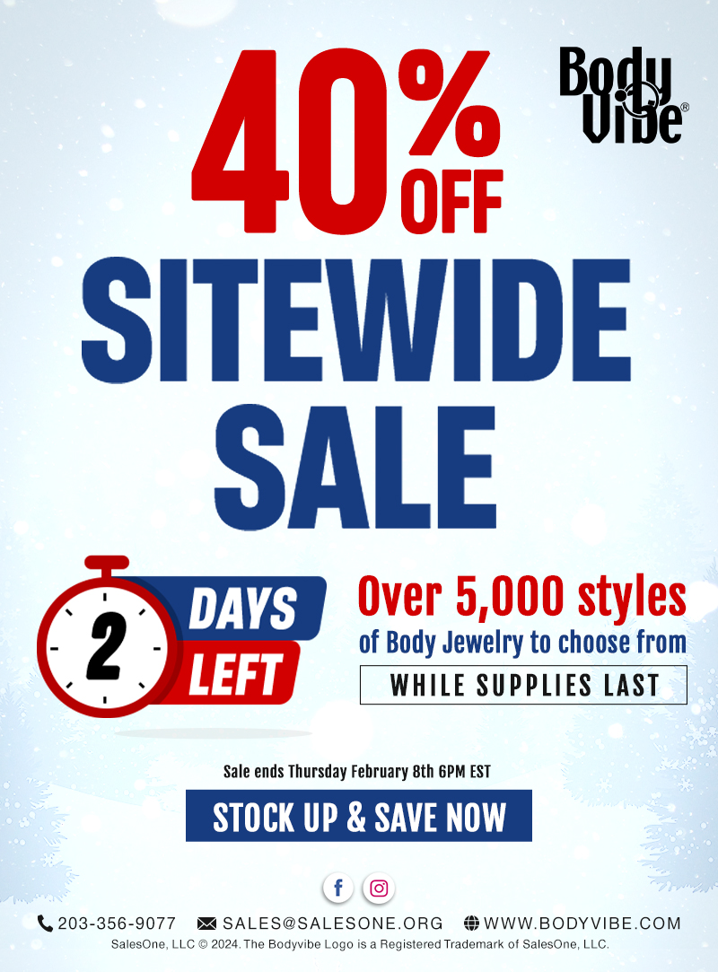 Bodyvibe 40% off Sitewide