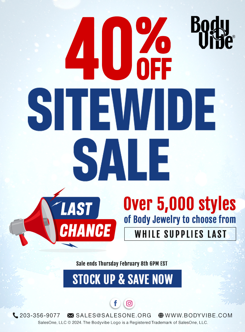 Bodyvibe 40% off Sitewide